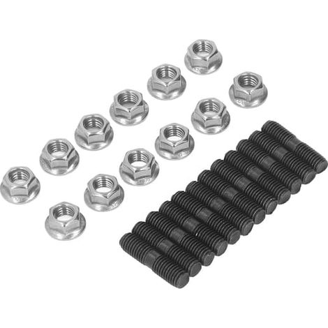 Kit de boulons et écrous pour tuyau d'échappement pour Dodge Cummins 3.9 5.9 6.7L Diesel 1989-2019 (1/5)
