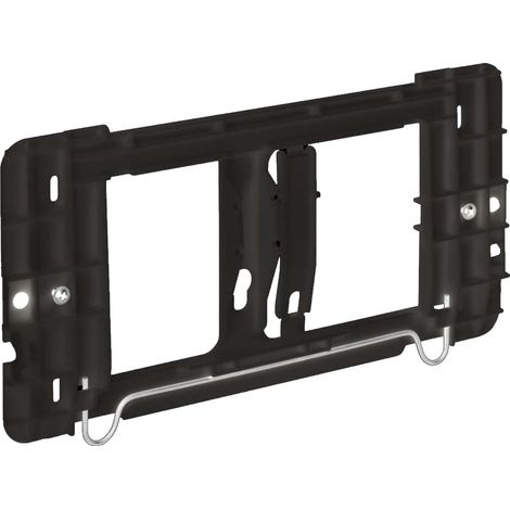Geberit Highline Befestigungsrahmen 240068001 für Betätigungsplatte, schwarzer Rahmen (1/10)
