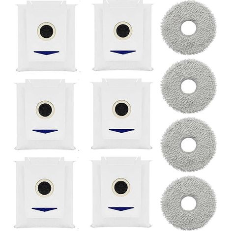 Accessoires de rechange pour robot serpillère Omni T30 MAX/T30 Pro : chiffon, sac à poussière (1/5)