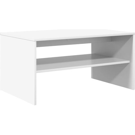Maison Exclusive - Tavolino da salotto Bianco 80 x 50 x 40 cm Legno multistrato