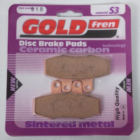 Plaquette de frein Gold Fren pour Moto Moto Guzzi 850 V85 TT 2018 (1/2)