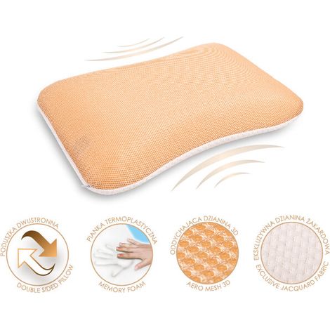 DELTA cuscino ortopedico profilato bifacciale 55x35x12 MATEX (1/5)