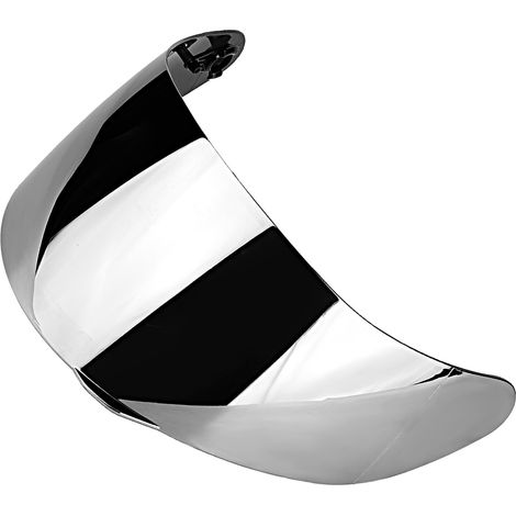 Motorradhelm-Windschutzscheibe, silberfarben verspiegeltes Visier, kompatibel mit AGV K1 K3 SV K5 K5-S, vollständiger Gesichtsschutz, kratzfeste Optik (1/5)