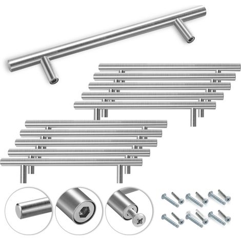 SWANEW Maniglie per mobili Maniglia per bar Maniglia per armadi Maniglia per cucina 220x160x12MM 20 pezzi (1/5)