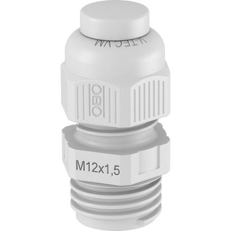 [NEUWERTIG] Obo Bettermann Kabelverschraubung Kabel 1.5 Mm Kunststoff Ip68 Lichtgrau 50 St.  B-Ware
