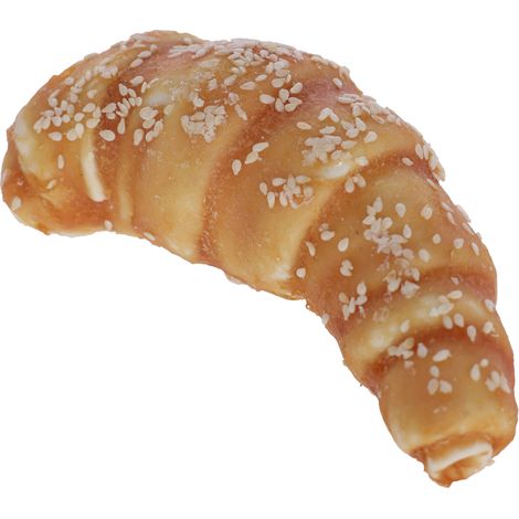 Kerbl Hundesnack Rinderhaut Croissant mit Hühnchen 80 g