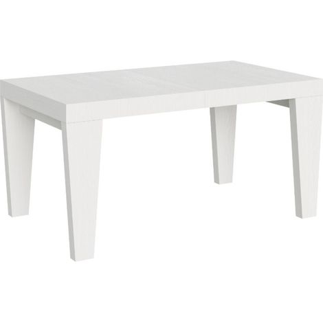 Table Extensible 90X160/420 Cm Spimbo Frêne Blanc (1/5)