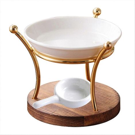 Support de brûleur à huile essentielle pour lampe/poêle en céramique, diffuseur décoratif pour poêle (1/5)