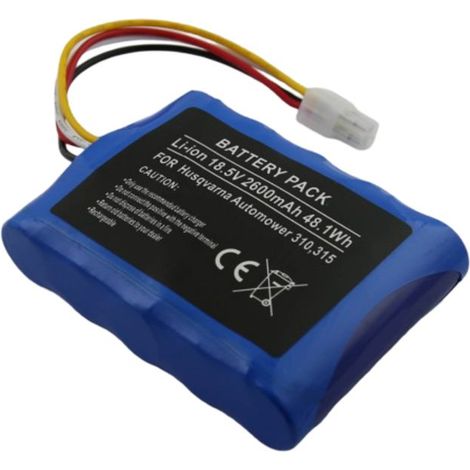 Batterie - AVIZAR - Husqvarna Automower 310/315 - Li-ion 18.5V - 2600mAh - Compatible Gardena (1/3)