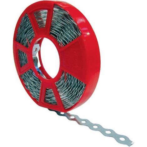 Durchbohrte Band Lbv 10 m 7 mm (1/2)