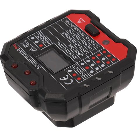 Testeur de prises électriques, détecteur de phase, polarité et tension d'alimentation pour la maison (48-250 V, modèle HT106D, prise européenne). (1/5)