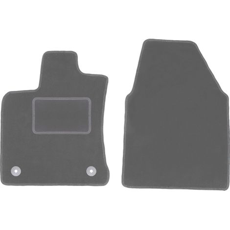 Alfombrillas delanteras para: Nissan Qashqai J10 I crossover (2006-2013) grafito