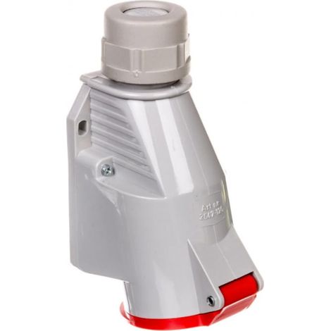 Feste Isoliersteckdose 4P 32A 400V rot IP44 2647-126