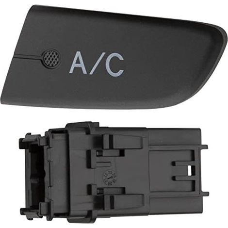 pour Interrupteur de commande de Climatisation, Interrupteur à Bouton Poussoir du Système A/C avec Hotte 6554KX. Remplacement compatible avec P eugeot 107 (1/5)