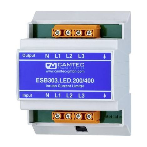 Camtec ESB 303 limitador de corriente negro 16A compacto