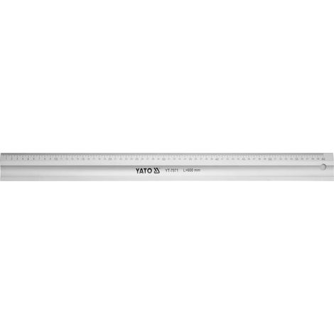 Aluminiumlineal 600mm YT-7071 YATO