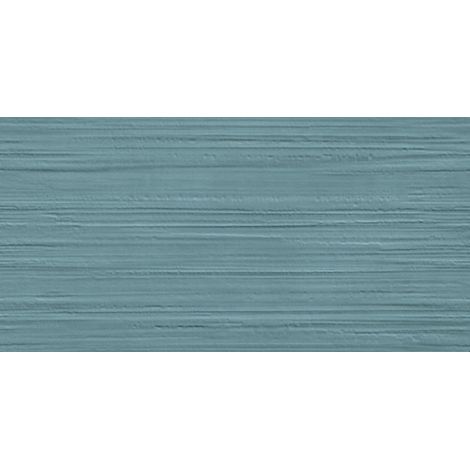 Carrelage effet Béton 3D Bleu Cendré Line 80x40x1 cm Mat Vetrano - Mur intérieur (vendu par carton de 1,28 m²) - RO'MA CARRELAGE