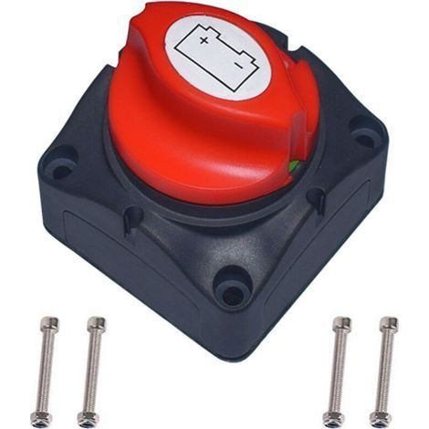 Coupe Batterie 400a Interrupteur De Batterie Pour Voiture Bateau Treuil (1/5)