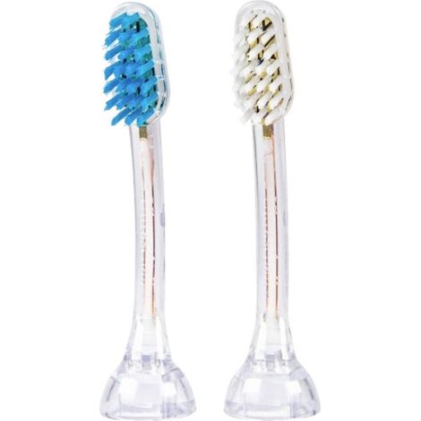 Testine per spazzolino da denti elettrico EmmiDent E2 2 pz. Bianco (1/2)