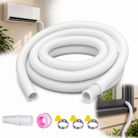 Tuyau Évacuation Climatiseur PVC Ø16 mm 5 m Tuyau Condensat (1/5)