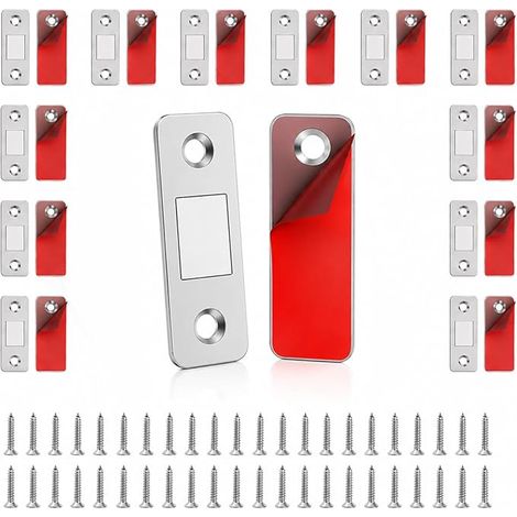 Aimant Porte Placard Ultra Fin Loqueteau Magnétique 5mm 4kg (1/5)