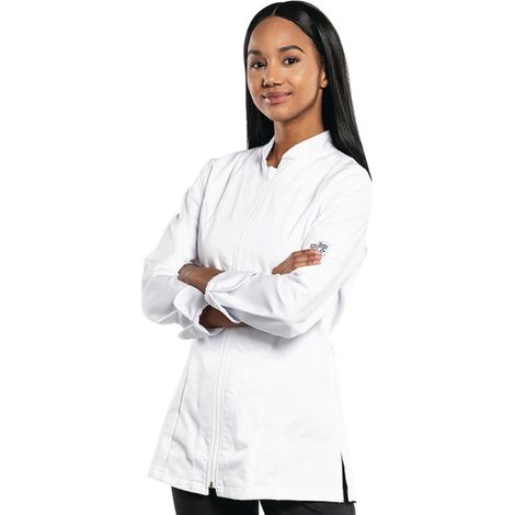 Veste de cuisine femme Chaud Devant Monza blanche XL