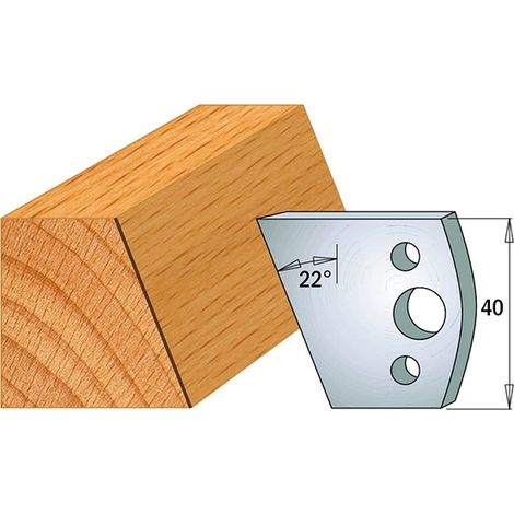 690.001 JEU DE 2 COUTEAUX KSS 40X4MM