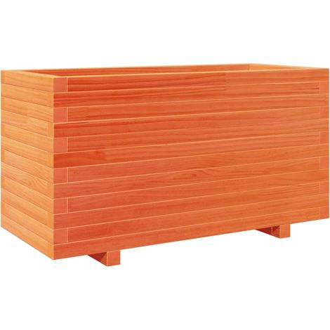 Maison Exclusive - Fioriera Giardino Marrone Cera 90x40x49,5cm Legno Massello Pino