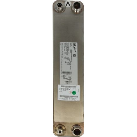 Le Sanitaire – Échangeur thermique pour pompe à chaleur air-eau – Poids 1.2 kg – Conçu pour transfert de chaleur efficace – Utilisation domestique (1/2)