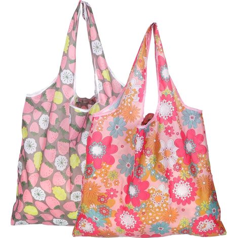 de courses pliable en polyester Healeved avec coutures
