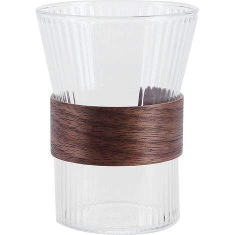 Verre à whisky vintage de 250 ml, verre à thé transparent, vaisselle pour les fêtes à la maison (1/5)