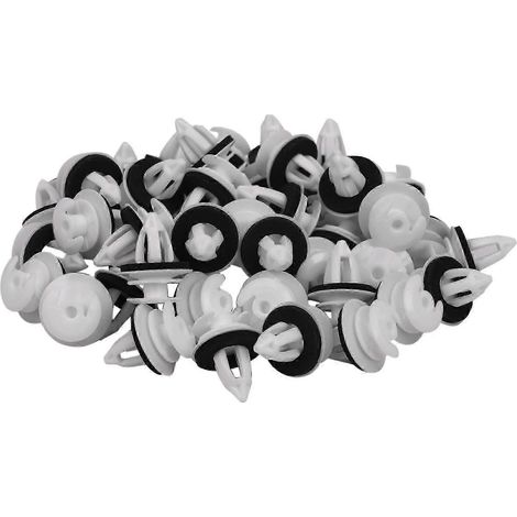 50 clips de fixation pour panneaux de porte avec joint torique pour BMW E34, E36, E38, E39, E46, X5, M5 et Z3. (1/5)