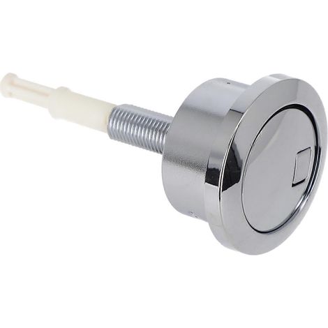 Modernisez votre réservoir encastré avec le modèle Geberit 280 à double commande par bouton-poussoir. Installation facile, durable, en ABS chromé. (1/5)