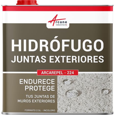 Hidrofugante impermeabilizante para juntas, endurecedor de juntas de azulejos y fachadas : ARCAREPEL - 224 (1/2)