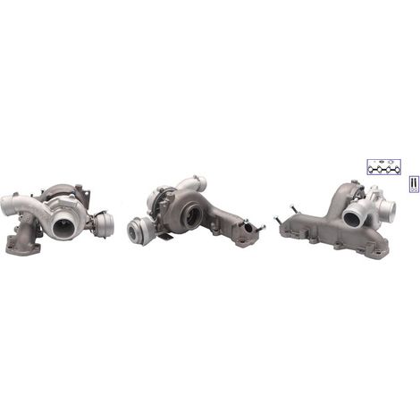 Turbocompresseur, suralimentation TMI PA7678351 FIAT 55188334 55190871 55193105
