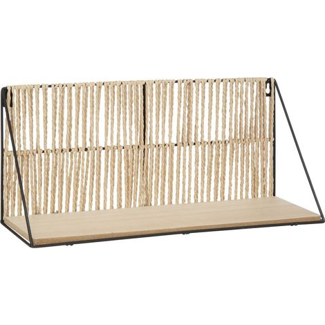 Étagère murale corde et métal Cosy (1/3)