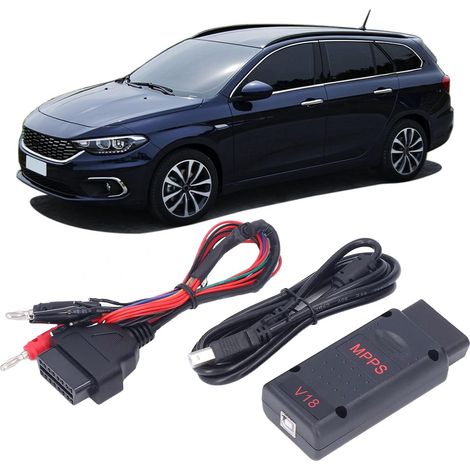 Ej.Life Auto-Tuning-Chip, neuester MPPS V18 Main + Tricore + Tricore-Kabel, Multiboot-Tricore-ECU-Chip-Tuning-Scanner für die Autodiagnose (1/5)