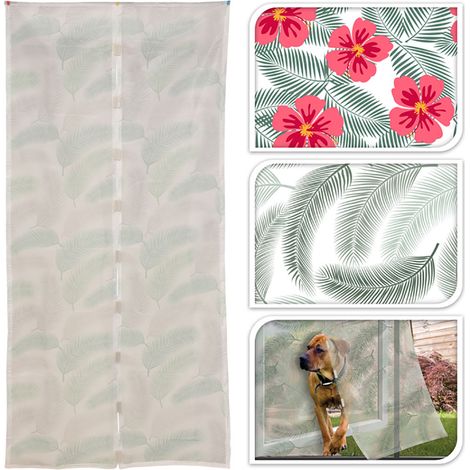 MOSQUITERAS PUERTA DECORADAS 2x50x220 CM LOTE 2