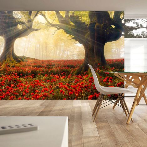 Papier Peint "Morning Among Poppies" 210 x 300 cm (1/2)