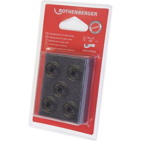 ROTHENBERGER rotella per TC 35, Cu-Ms-Al-Fe, 5 pezzi - 070017D