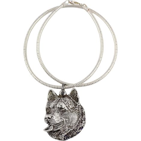 Malamute de Alaska: collar para perros, joyería única para amantes de los perros, colgante de serpiente único de Art-Dog (1/5)