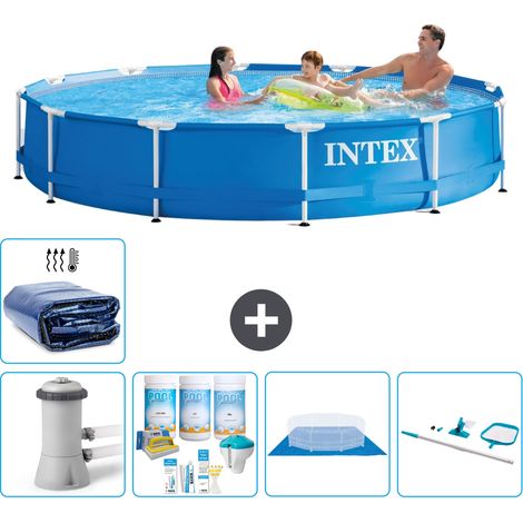 Frame Pool Rund - 366x76 cm - 6-teilig S20481 (1/5)