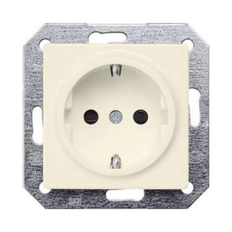 Siemens Delta i Schuko-Steckdose elektrisch weiß 16A 250V
