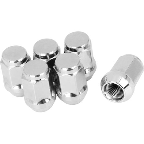 6pcs M12x1.25 Chrome Bulge Acorn Roue Écrou Roues Cone Siège pour Voiture Remplacement d'article (1/5)