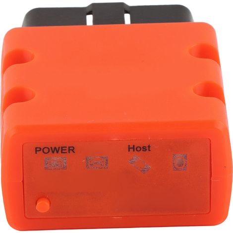 KONNWEI KW902 OBD2 ELM327 Bluetooth Diagnostic Scanner, Lecteur de Code Auto pour Smartphone (Orange) (1/3)