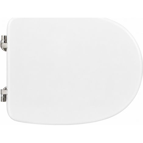 SEDILE WC PER CESAME VASO ARETUSA FORMA 6- Bianco - Cerniere A passan- CW- pezzi 1