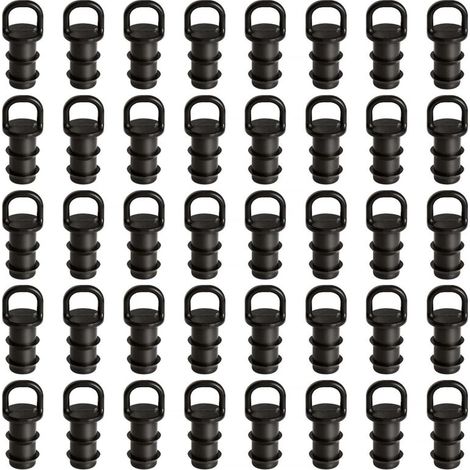 Lntyq 40 Pièces 16mm Raccords D'irrigation Goutte à Goutte, Bouchons D'extrémité D'irrigation Goutte à Goutte, Adaptateur Bouchons D'Irrigation Goutte, pour Système D'irrigation