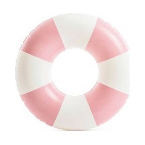 Intex – Bouée gonflable bleu 91x91cm – Vinyle 30/100 – Pour 1 adulte jusqu'à 60kg – Design pastel élégant