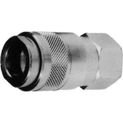 Raccord Pneumatique Rapide Femelle 3/8" / Gromelle 1/4" avec Sécurité - D-Work (1/2)