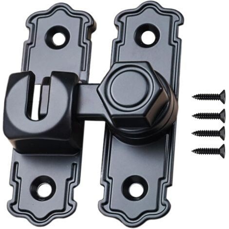 Verrous Et Loquets Pour Portes De Grange,Loquets pour Portes de Grange - Attaches Renforcées Anti-Rouille Pour Placard, Salle De Bain, Portail Et Garage (1/5)